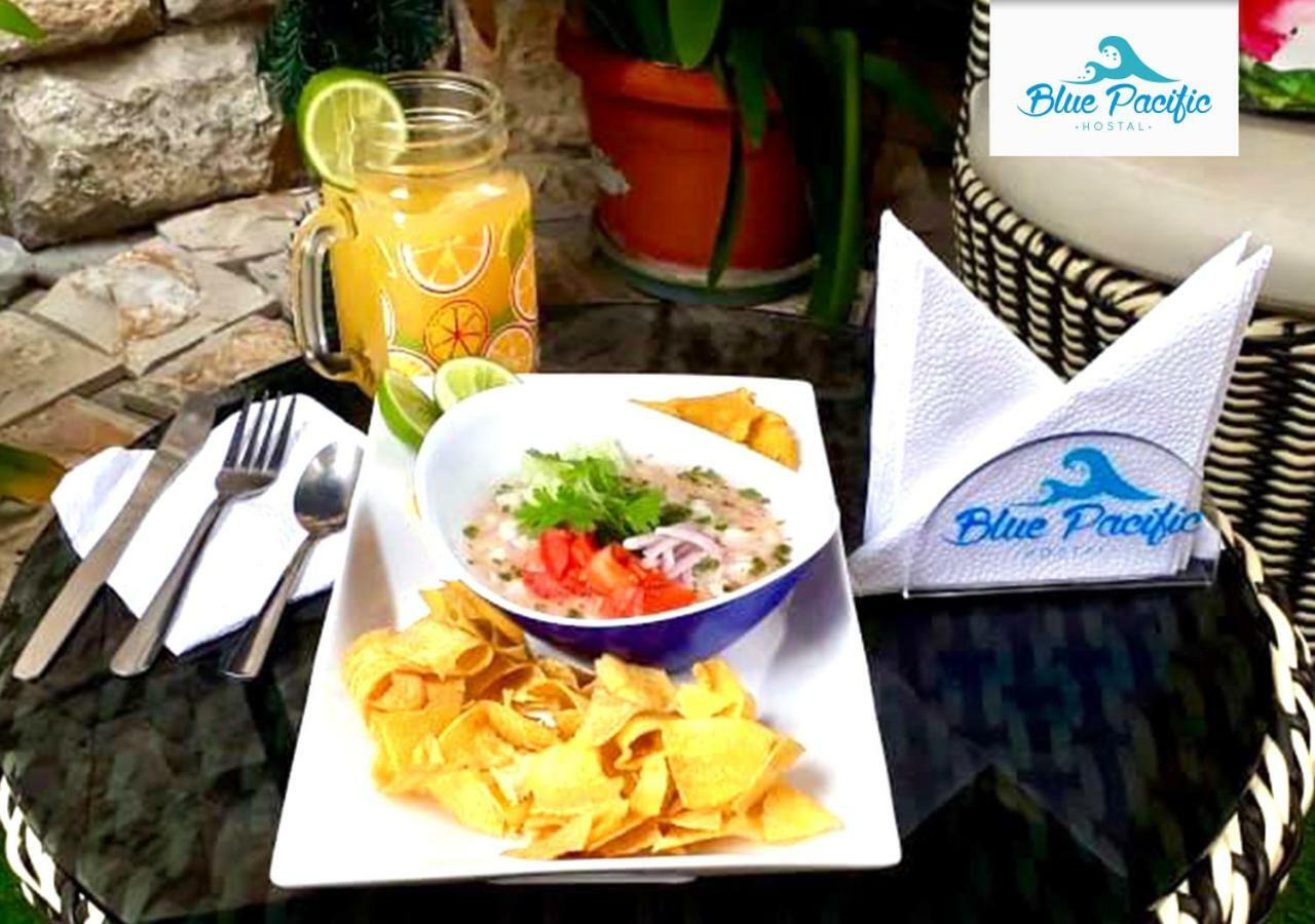 Hostal Blue Pacific มันตา ภายนอก รูปภาพ