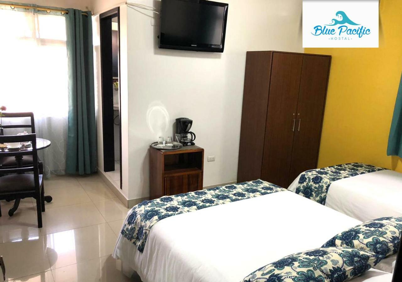 Hostal Blue Pacific มันตา ภายนอก รูปภาพ