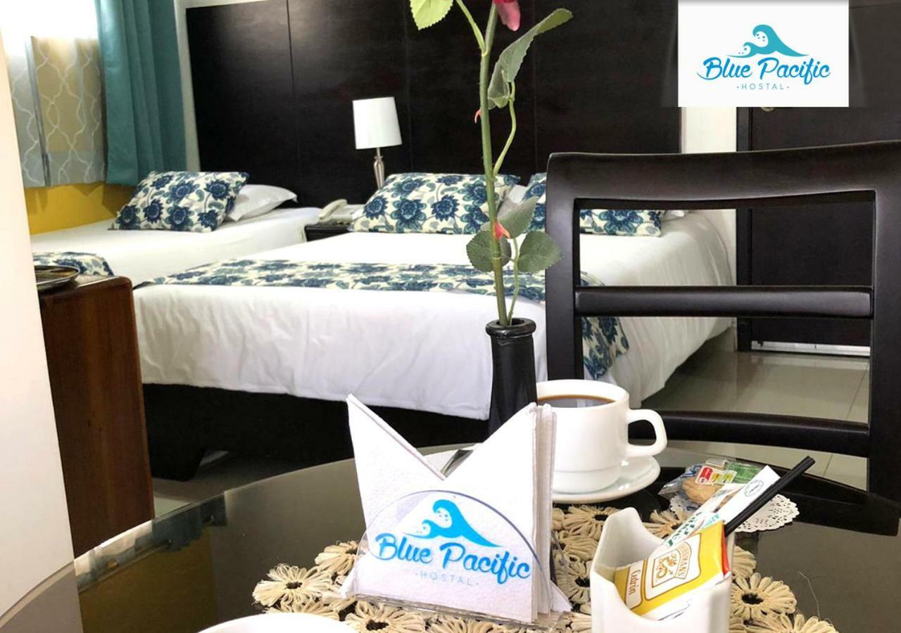 Hostal Blue Pacific มันตา ภายนอก รูปภาพ